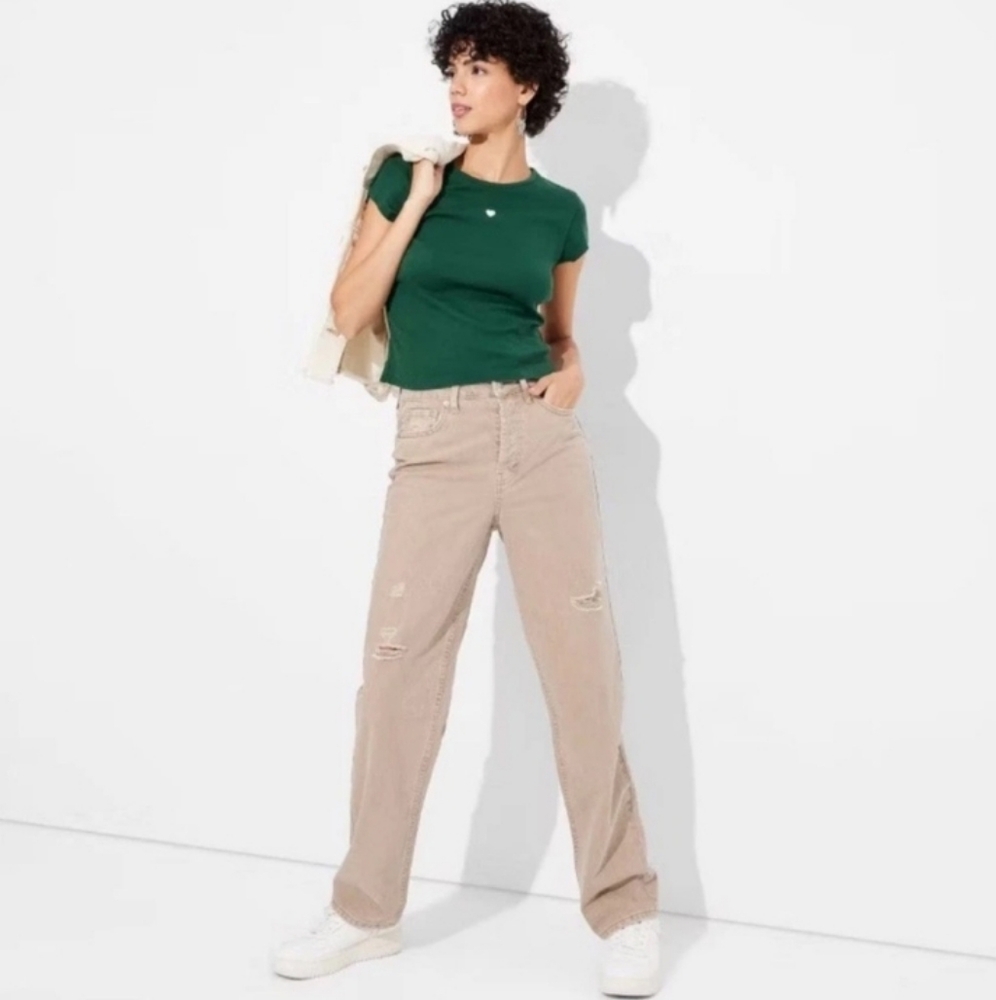 NWTs Womens High-rise Straight Jeans